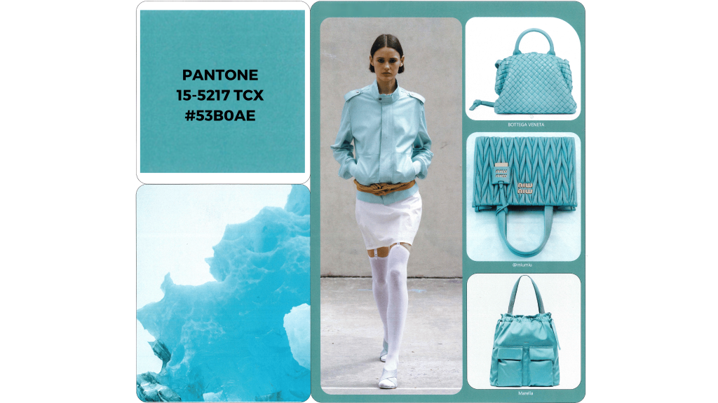 Key Colors S/S 2024 Trends - Blue Turquoise